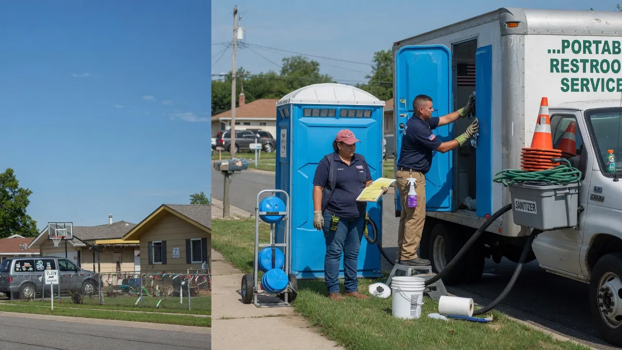 Portable Toilet Rental in Kent, OH near me